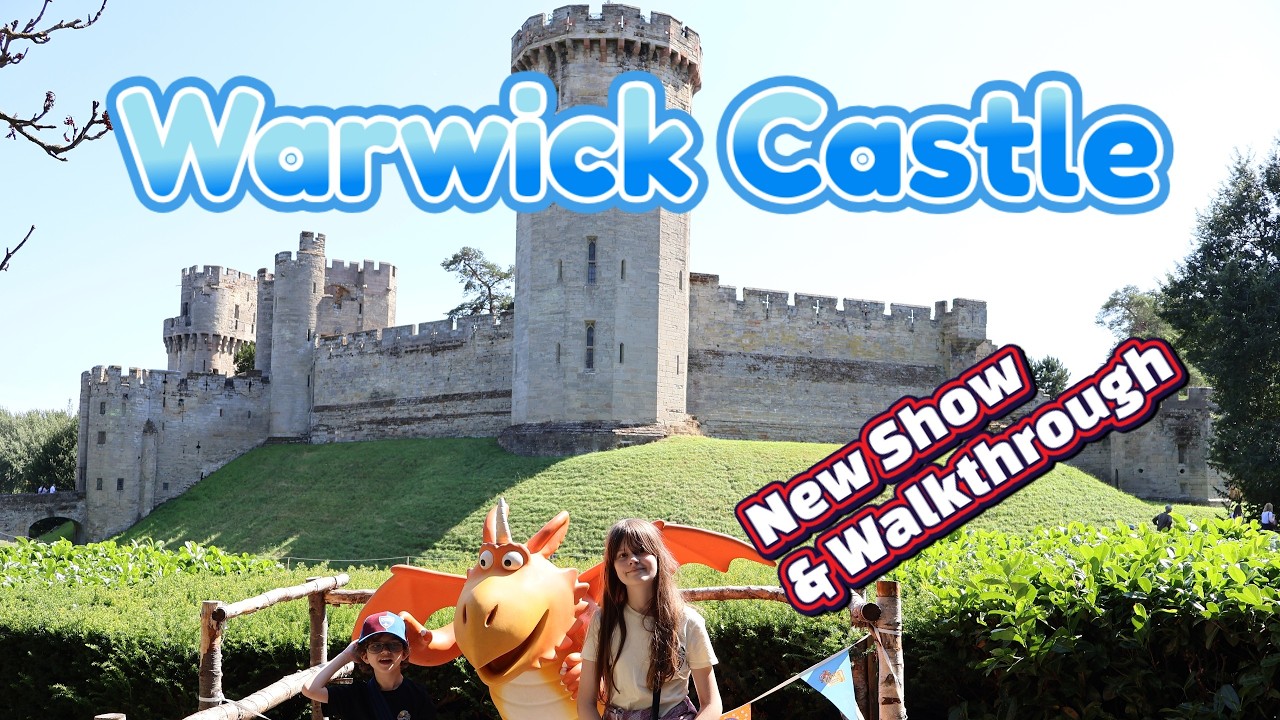 Warwick Castle to see the new show & walkthrough