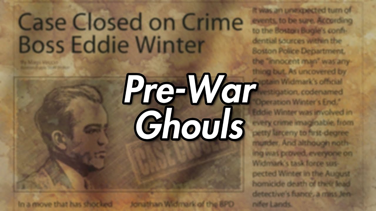 Pre-War Ghouls Fallout Lore #shorts