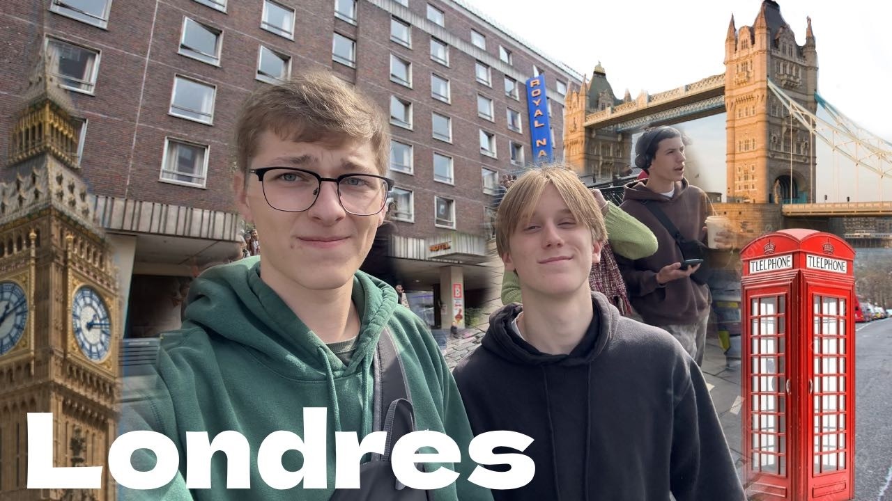 VLOG À LONDRES (Partie 1du vlog en Europe!)