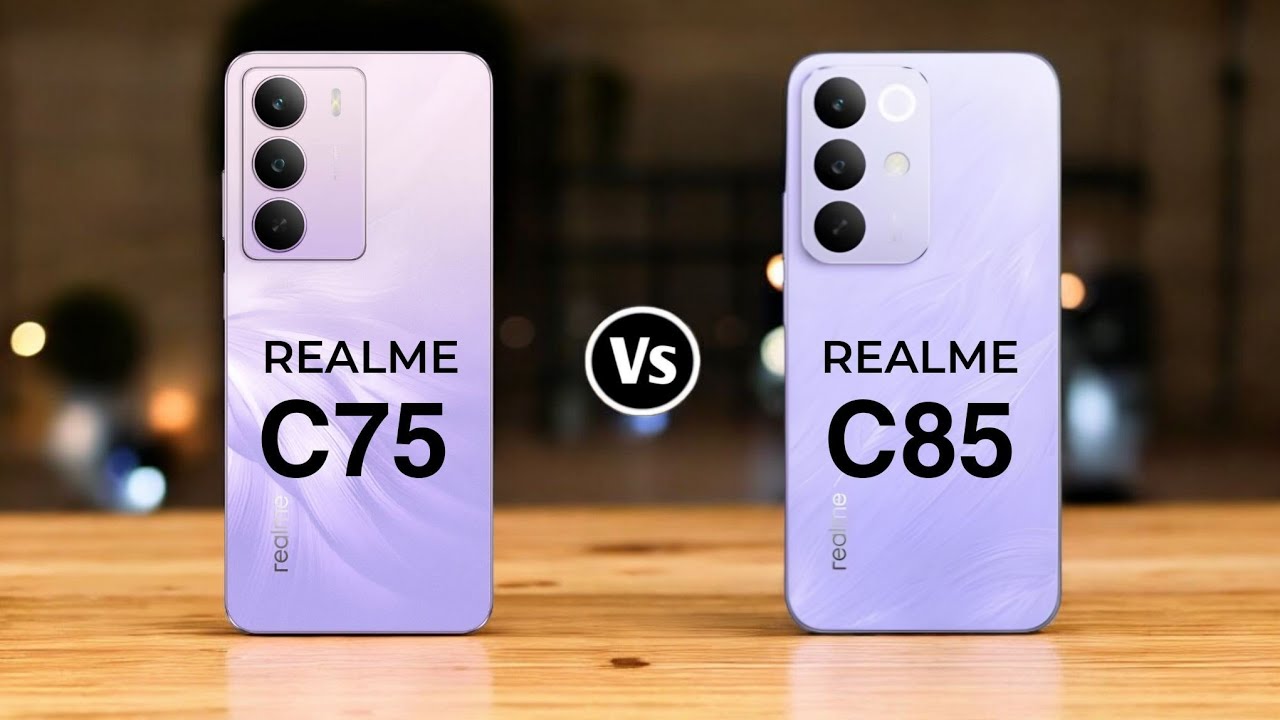 Realme C75 5G против Realme C85 5G