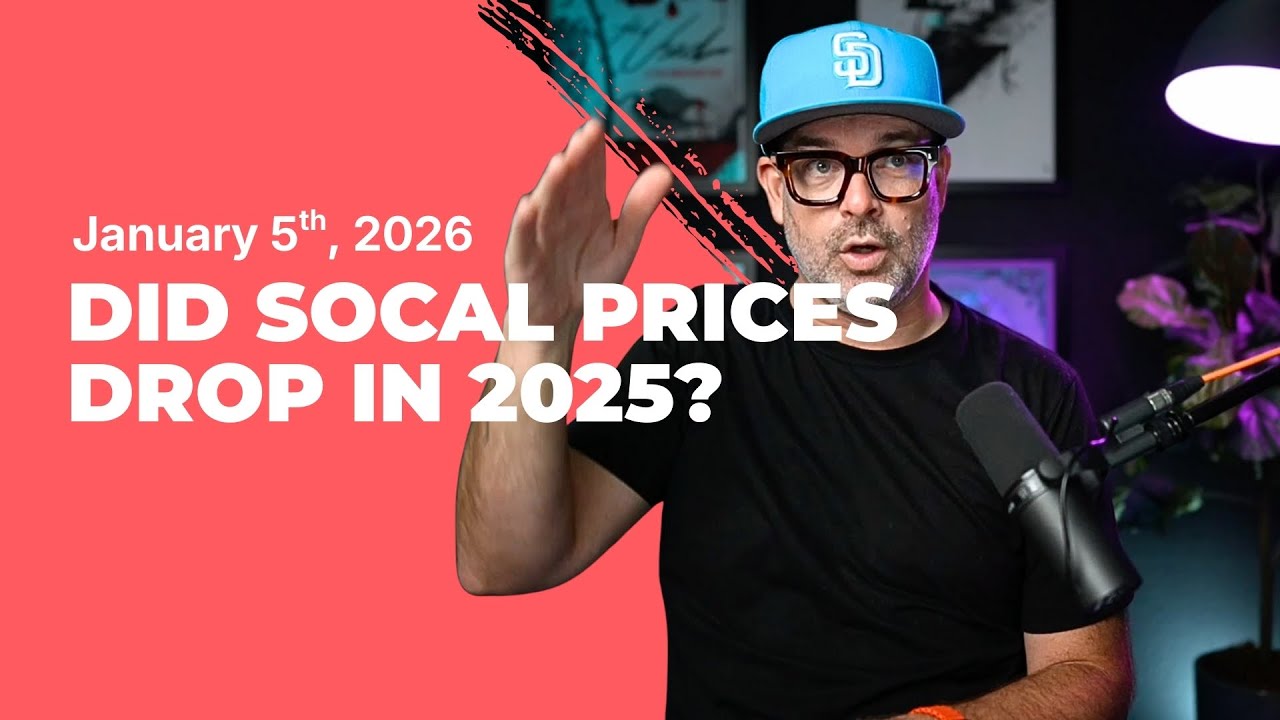 The 2025 SoCal Real Estate Numbers Are HERE (And NOBODY Saw This Coming)