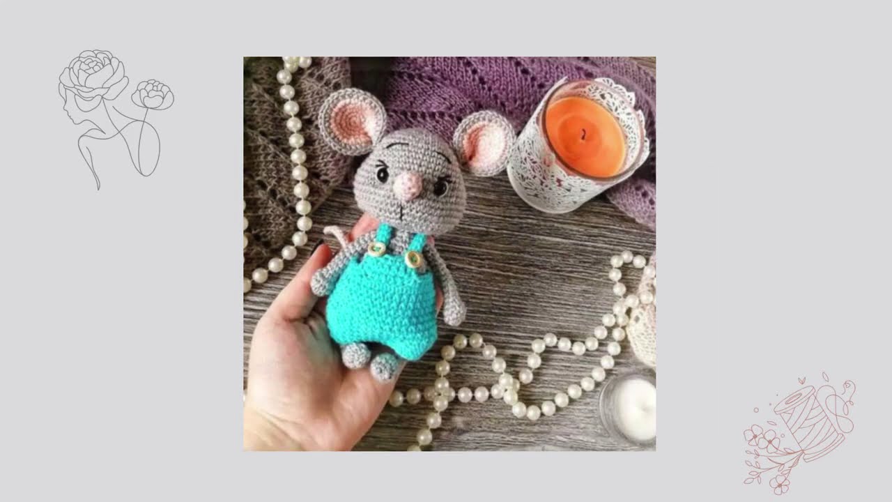 How to Crochet a Little Maus