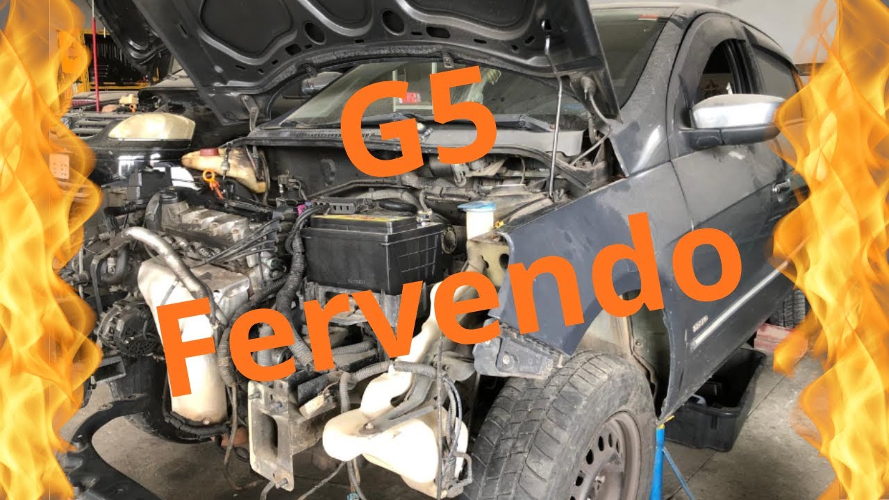 Motor fervendo. Dicas de como eliminar vazamento de água do gol. Parte 2
