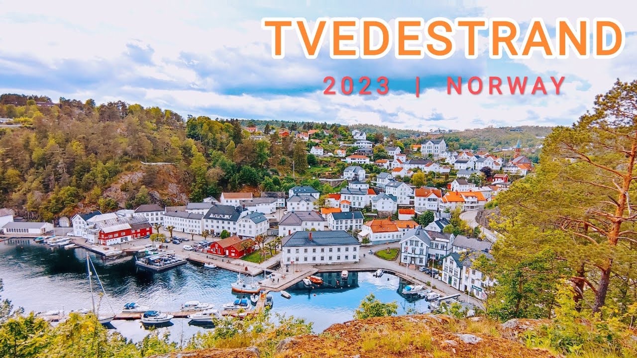 From the top of the mountain to Tvedestrand city center, it was exciting and fluent
