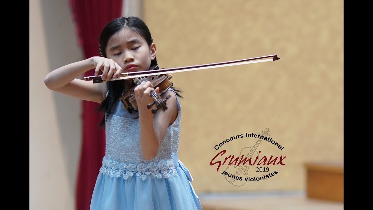 Nguyen Le  NGUYEN - 10 yo - Vietnam - 1st Prize - International Grumiaux Competition 2019