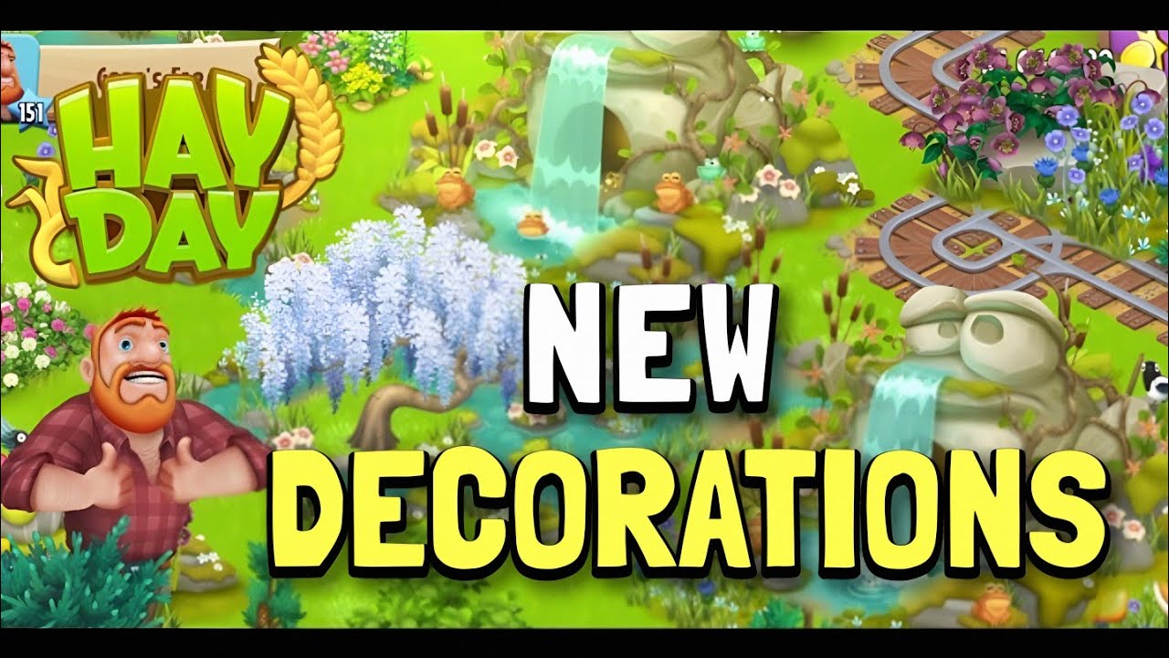 Обновление от Грега по поводу Hay Day: Весенние украшения (2026)