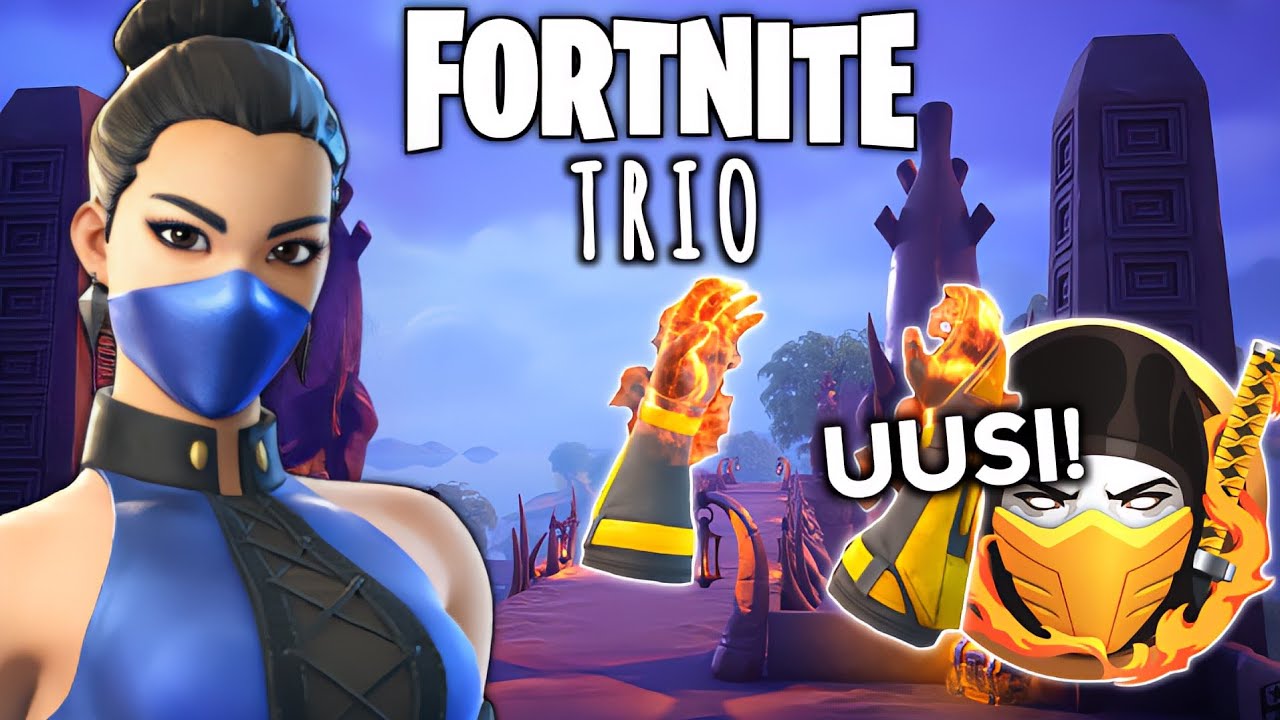 Fortnite Trio: UUSI SCORPION BOSSI JA MYTHIC!