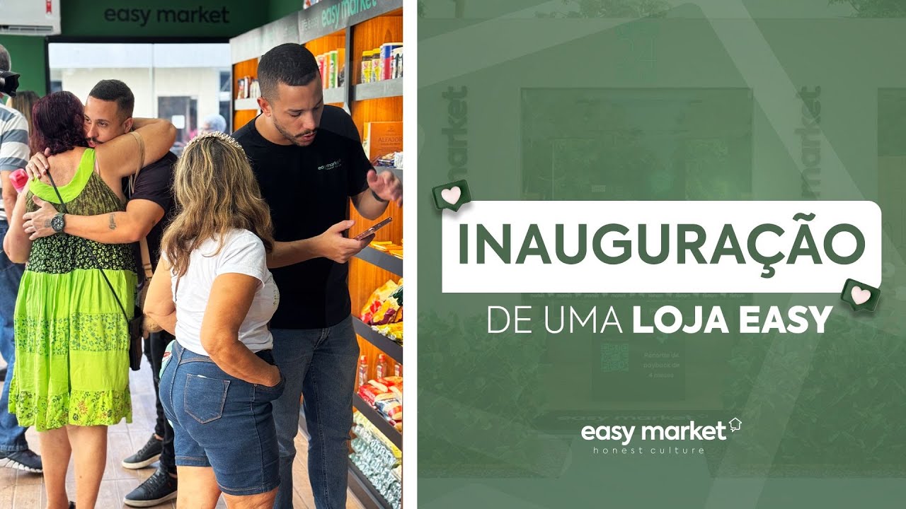 Mercadinho Easy Market - Mais uma Inaugura&ccedil;&atilde;o