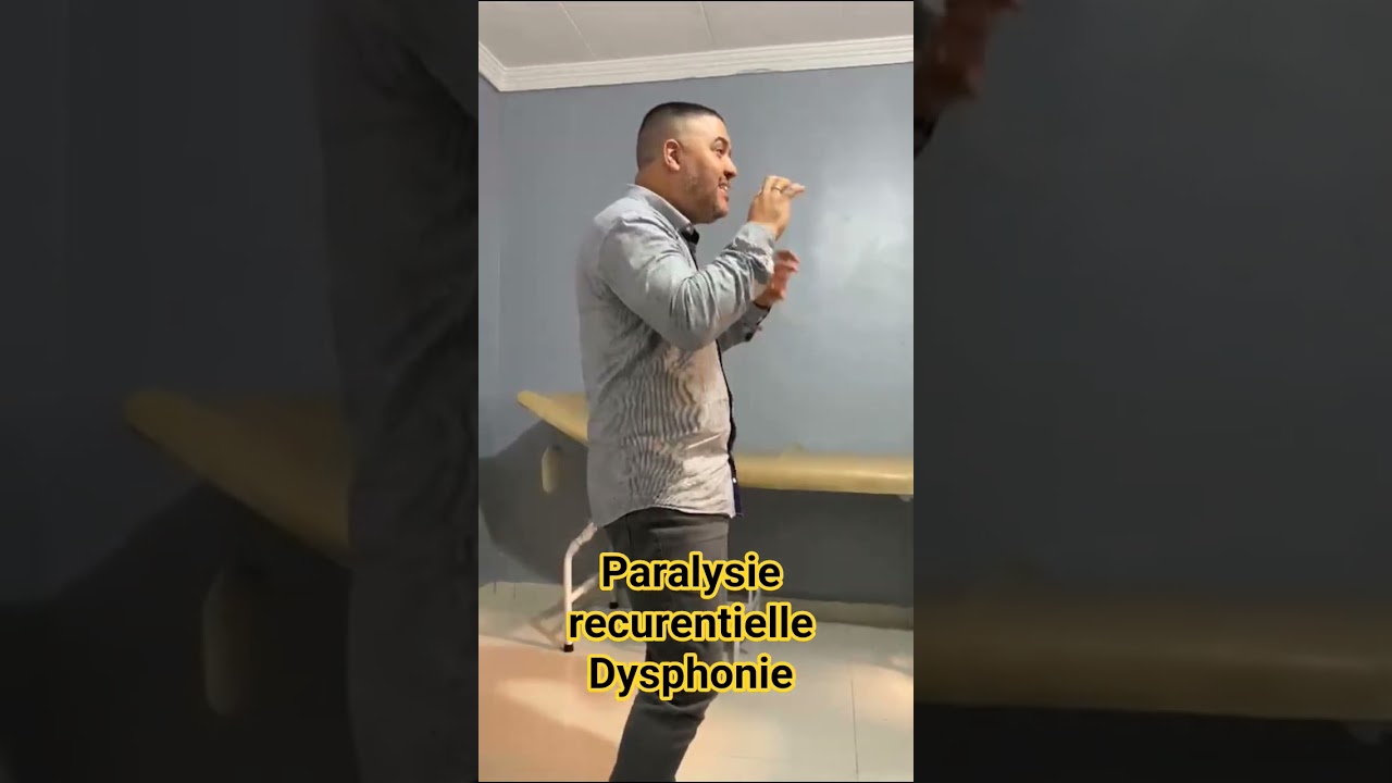 Paralysie recurentielle Dysphonie