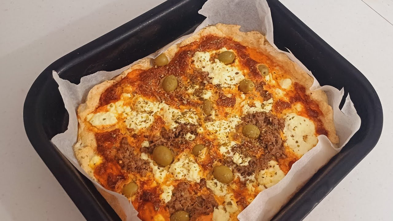CLOUD BREAD PIZZA - Dijetalna pizza bez brašna