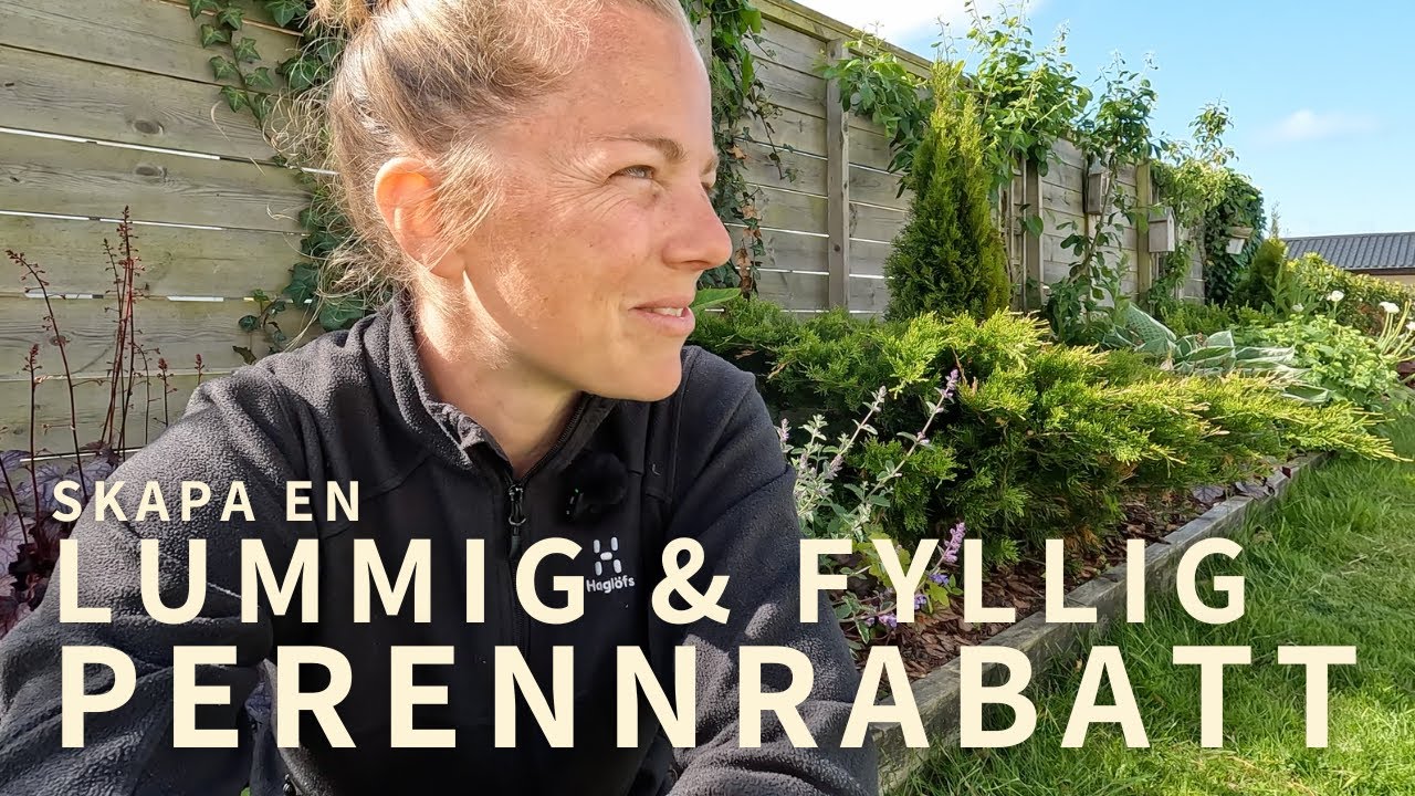 HUR DU BYGGER EN LUMMIG OCH FYLLIG PERENNRABATT 🌸