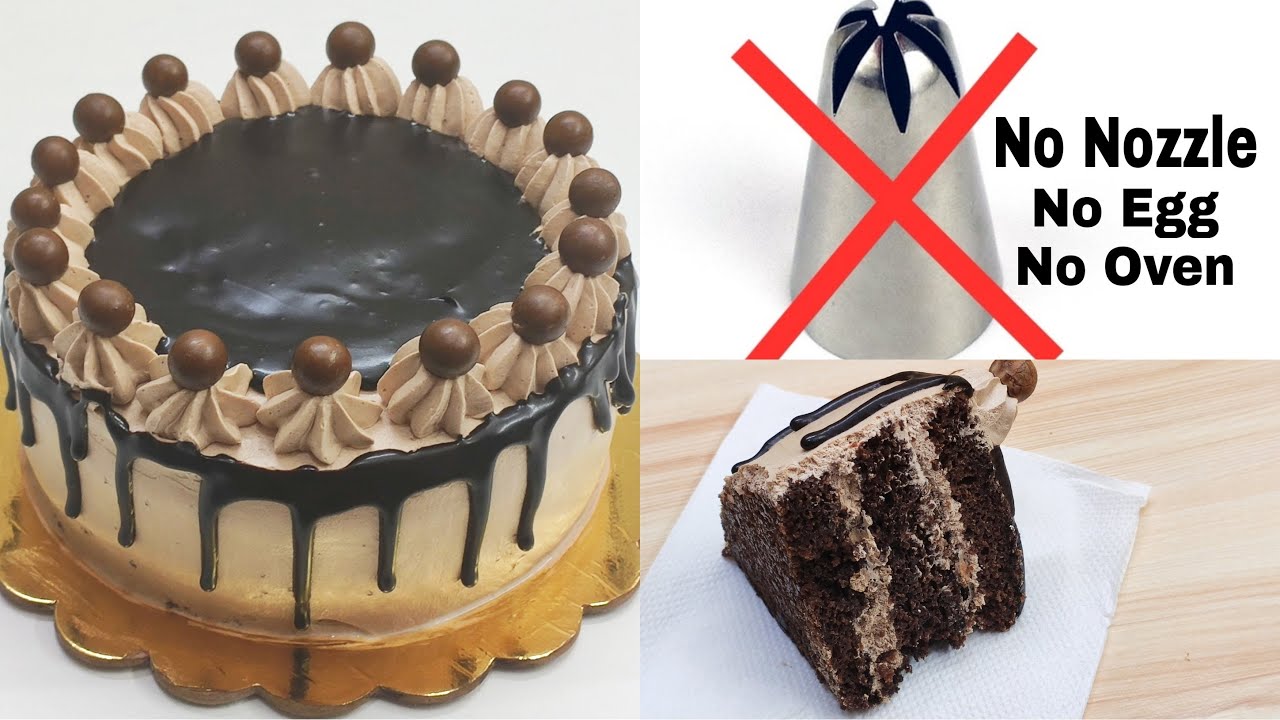 Chocolate Mocha Cake Without Nozzle, Egg, Oven, Butter | चॉकलेट मोचा केक बनाए बिना नॉजल,अंडे,अवन के|
