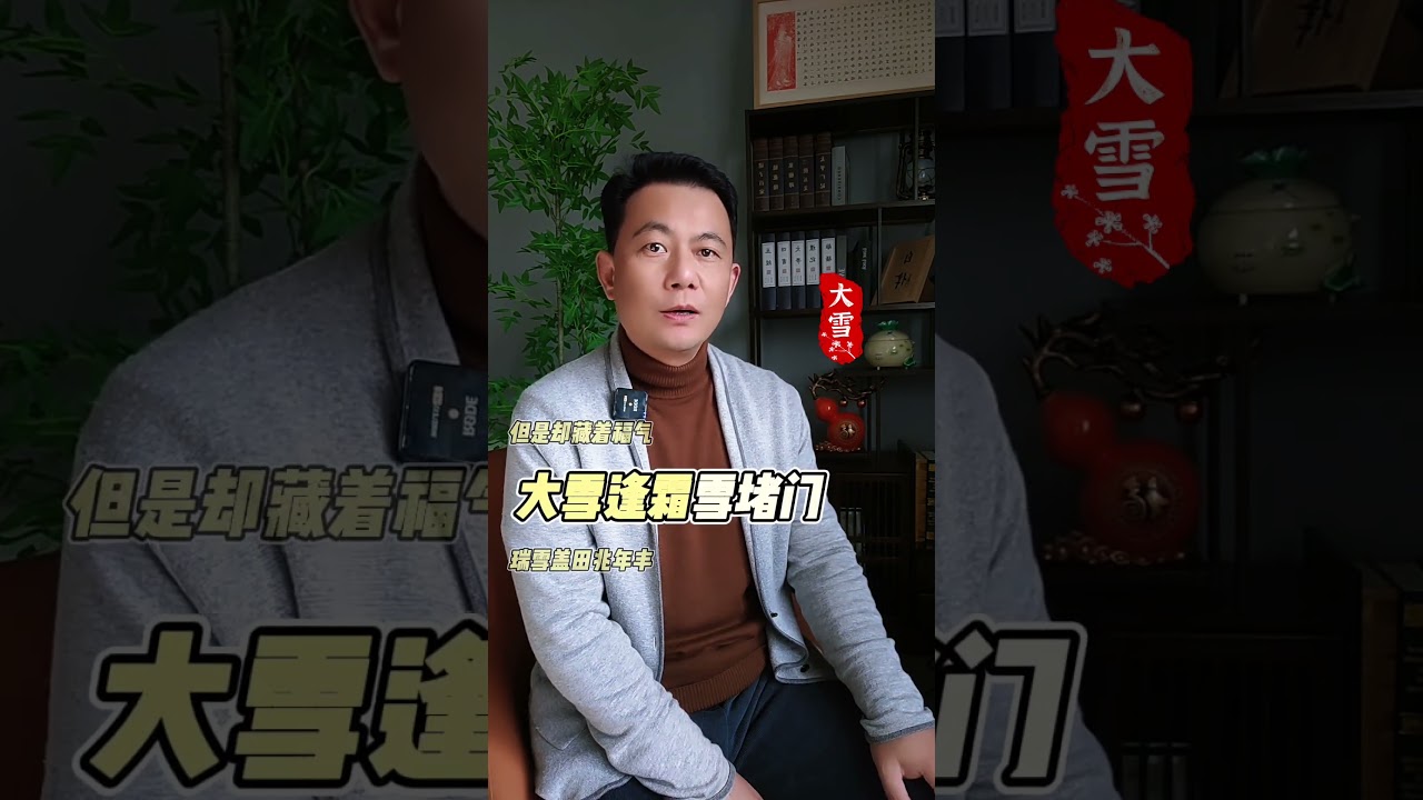 六十年一遇大雪节气，前移到十月十八卯时，藏着什么玄机？#大雪 #二十四节气 #大雪节气 #民间谚语节气
