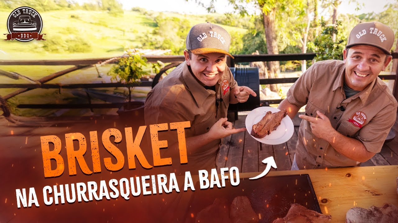 Brisket na churrasqueira a bafo |  Irmãos Old Truck #77