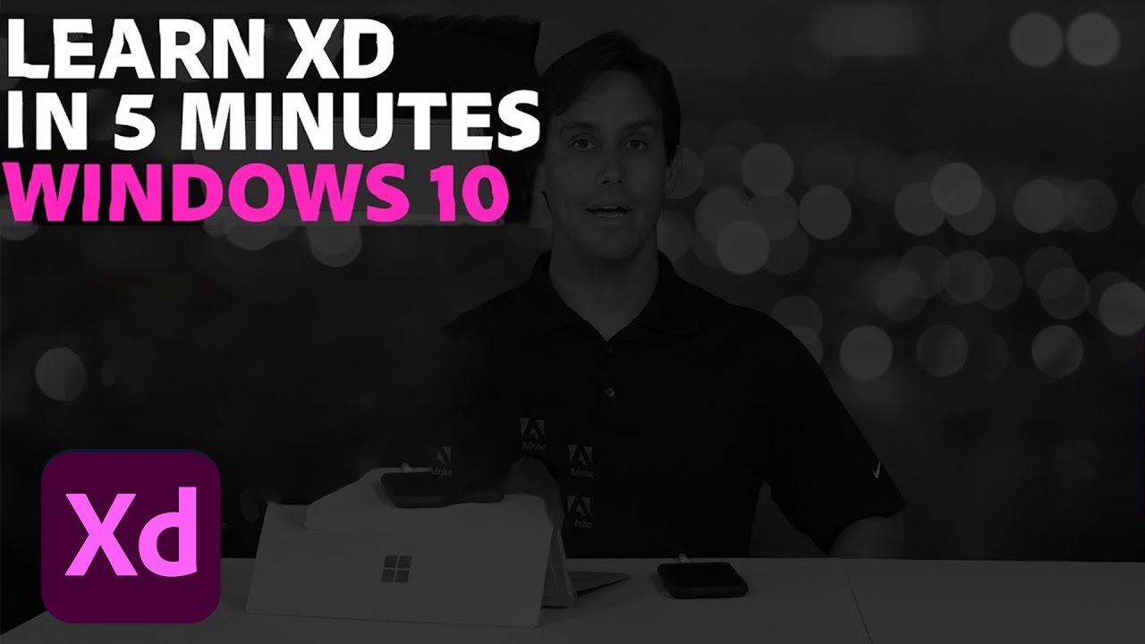 Learn Adobe XD in 5 minutes (Windows 10) | Adobe Creative Cloud