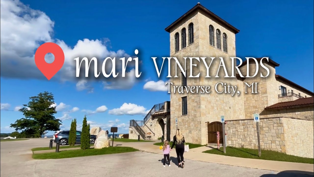Traverse City wine tasting🍷| Mari Vineyards | Michigan wineries | Episode 11