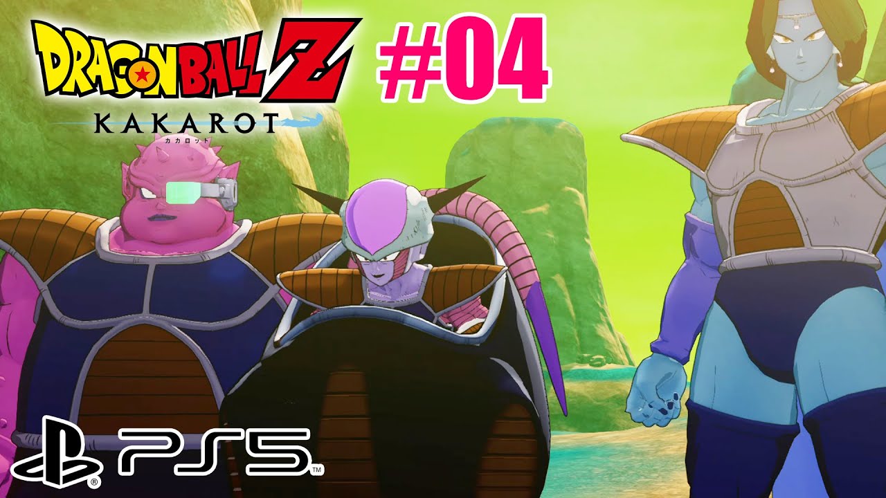(PS5) Dragon Ball Z Kakarot Walkthrough Part 4 - Evil Emperor Frieza ① (4K/60fps/Japanese)