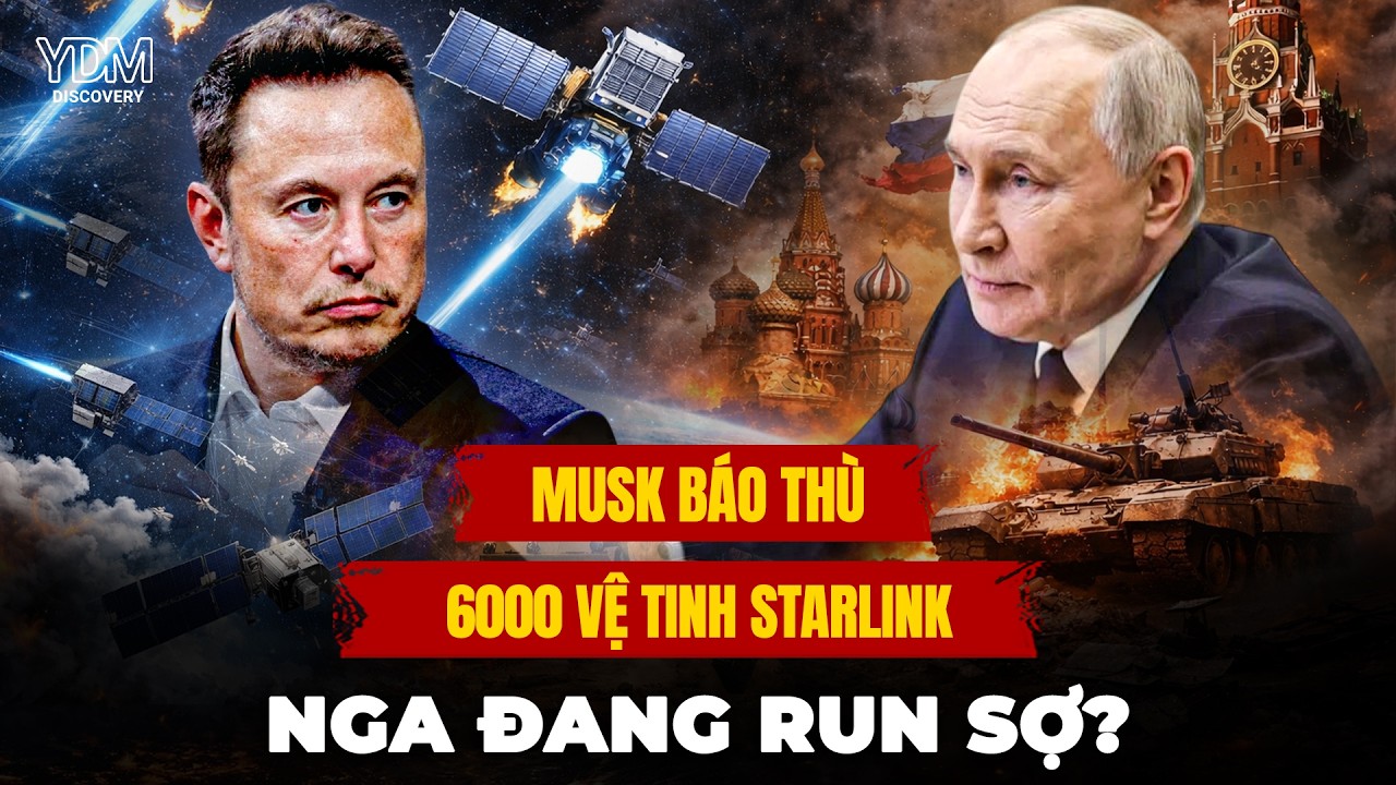 Elon Musk vs Putin: Sai lầm địa chính trị năm 2002 và hệ lụy Starlink 2026 | @YouthYDM
