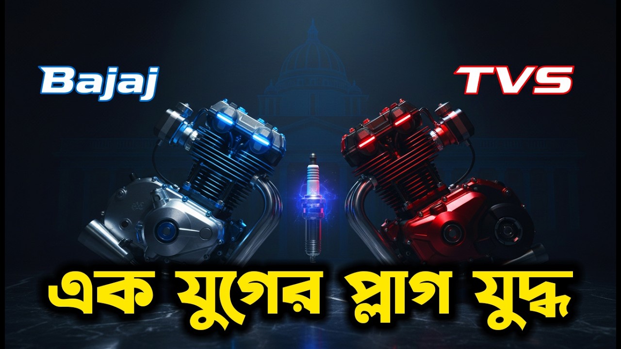 ১ যুগের প্লাগ যুদ্ধ - Bajaj VS TVS ! Bajaj vs TVS: The Battle for 125cc Kingship । Bajaj TVS india