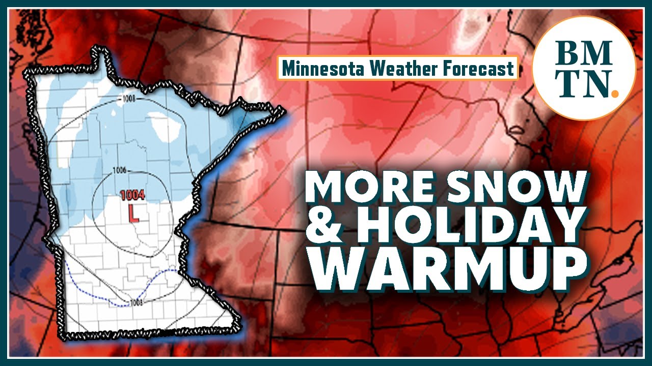 Snow winds down in Minnesota; blowing snow next