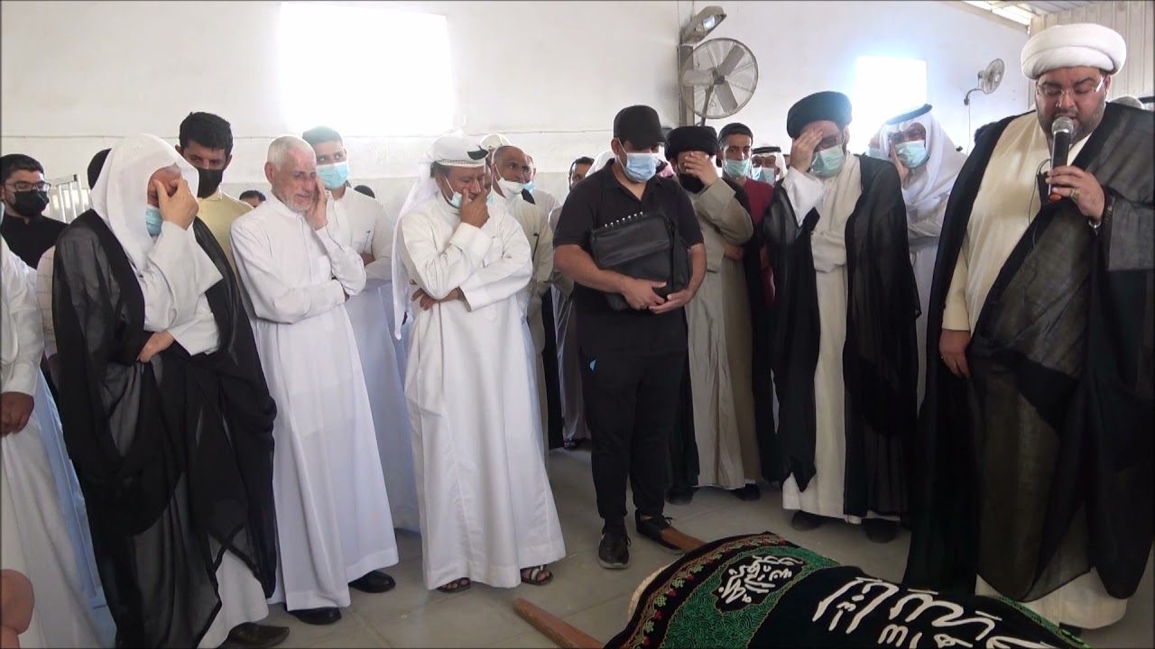 نعي الشيخ عبدالحميد الغمغام | تشييع الخطيب الحسيني الكبير السيد حيدر الساده رحمه الله