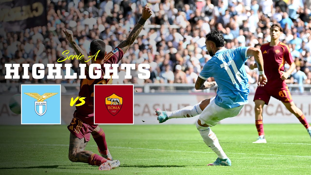 SCONFITTA NEL DERBY | LAZIO-ROMA 0-1 | HIGHLIGHTS SERIE A