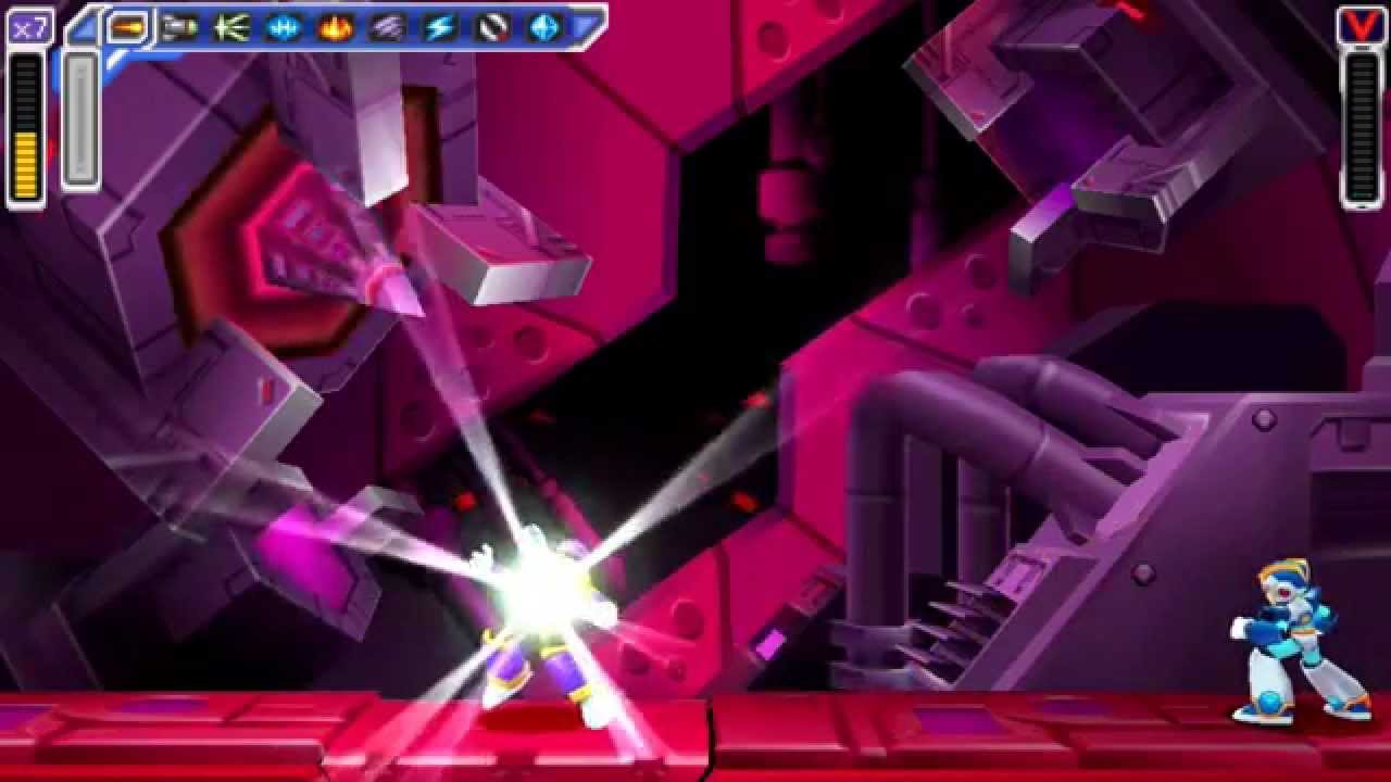 Mega Man: Maverick Hunter X (X) - Sigma Palace Stage 3