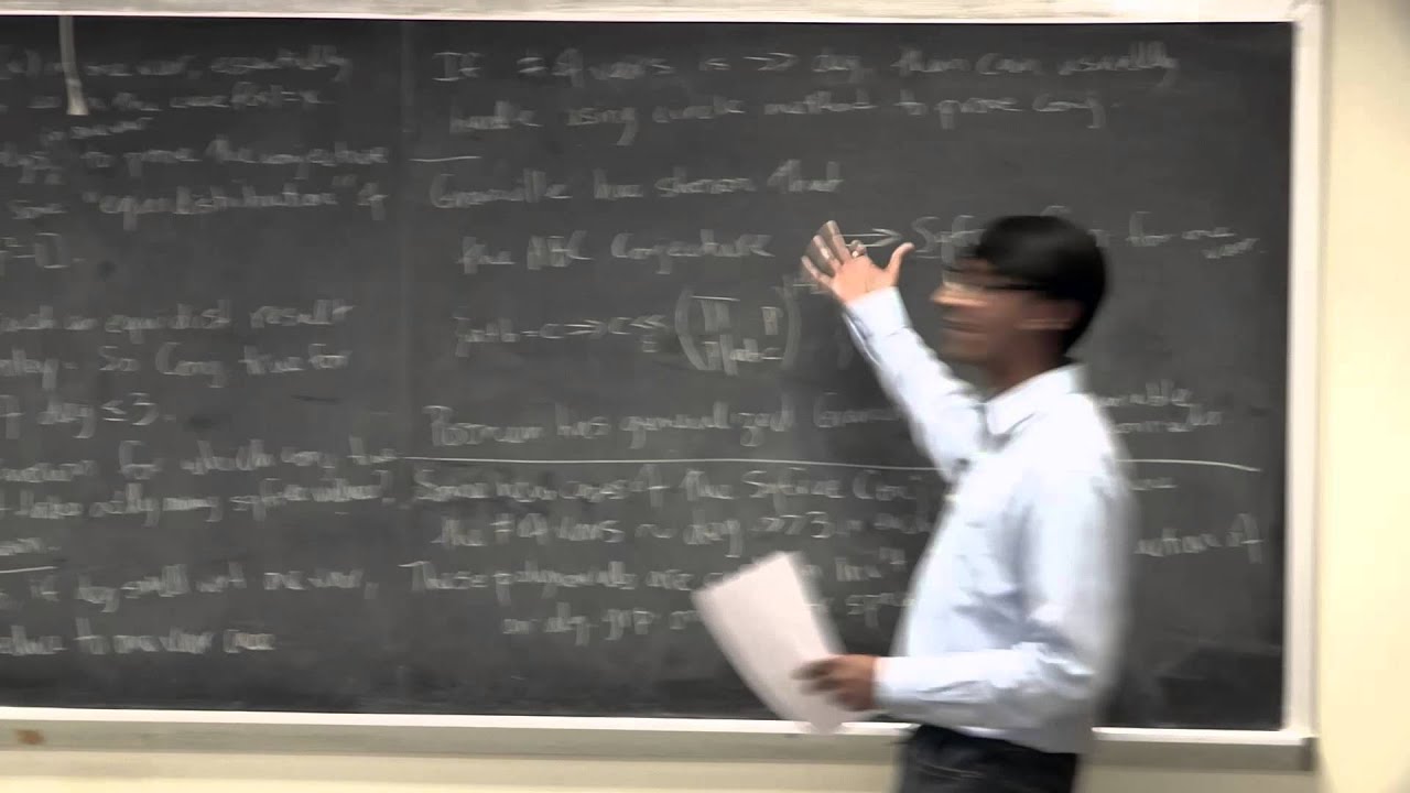 UCLA Math Distinguished Lecture Series: Manjul Bhargava, May 21, 2015