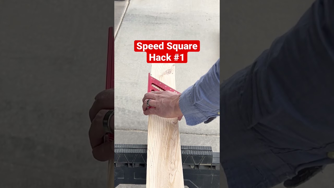 Идеальная стрижка с помощью Speed ​​Square 📐🪚