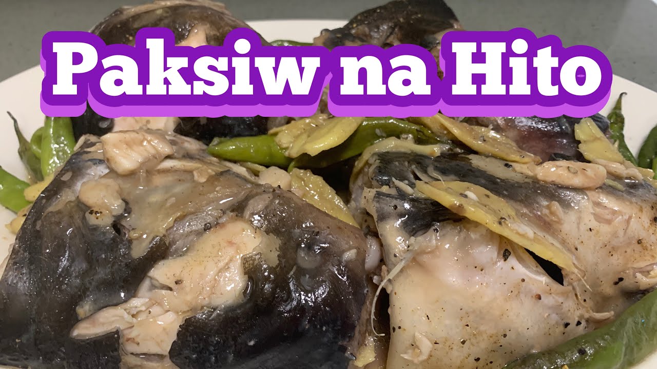 Paksiw na Hito / How to cook catfish