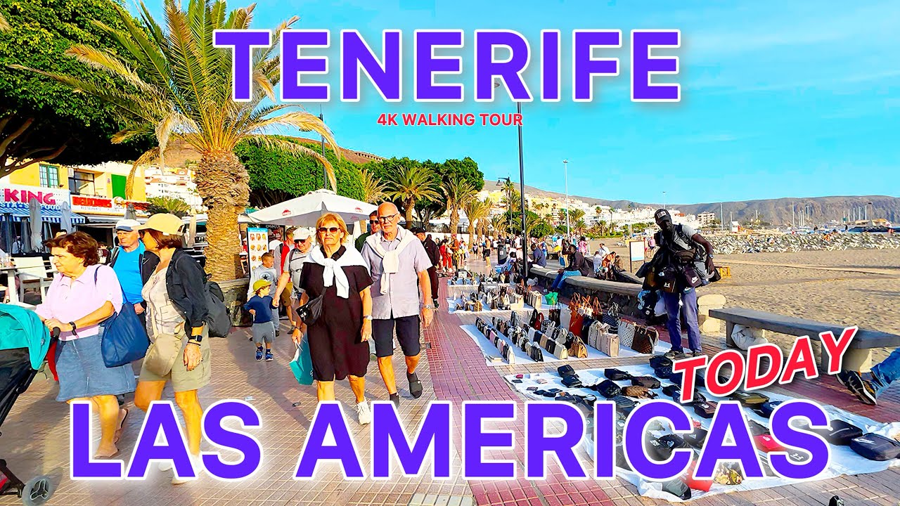 TENERIFE - LAS AMERICAS Today 🌞 Walk & Current Situation | 4K Tour