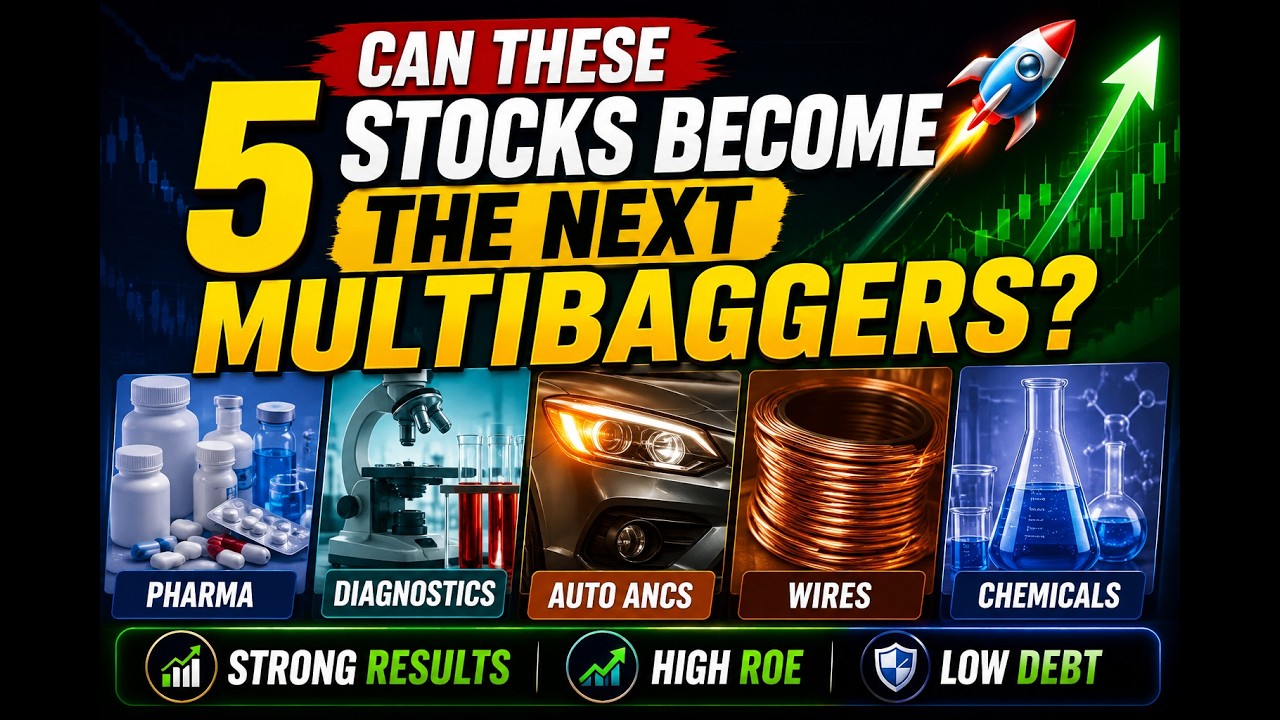 Can These 5 Stocks Become the Next Multibaggers? 🚀