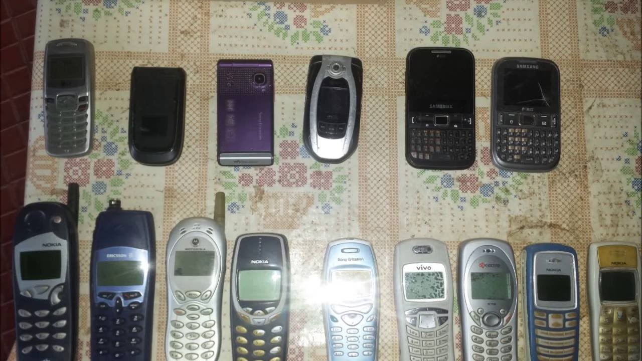 Celulares Antigos para Cole&ccedil;&atilde;o - V&aacute;rios Modelos e Marcas - GSM, TDMA e CDMA