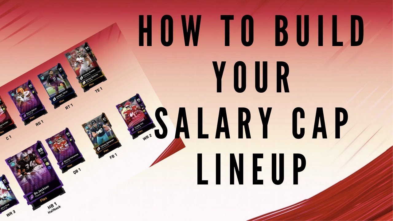 HOW TO BUILD A SALARY CAP LINEUP - SALARY CAP META