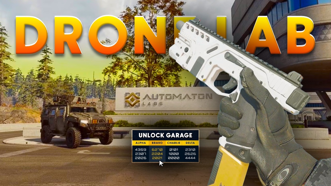 Drone Labs Easter Egg Guide: New Weapon Charm & JLTV Vehicle