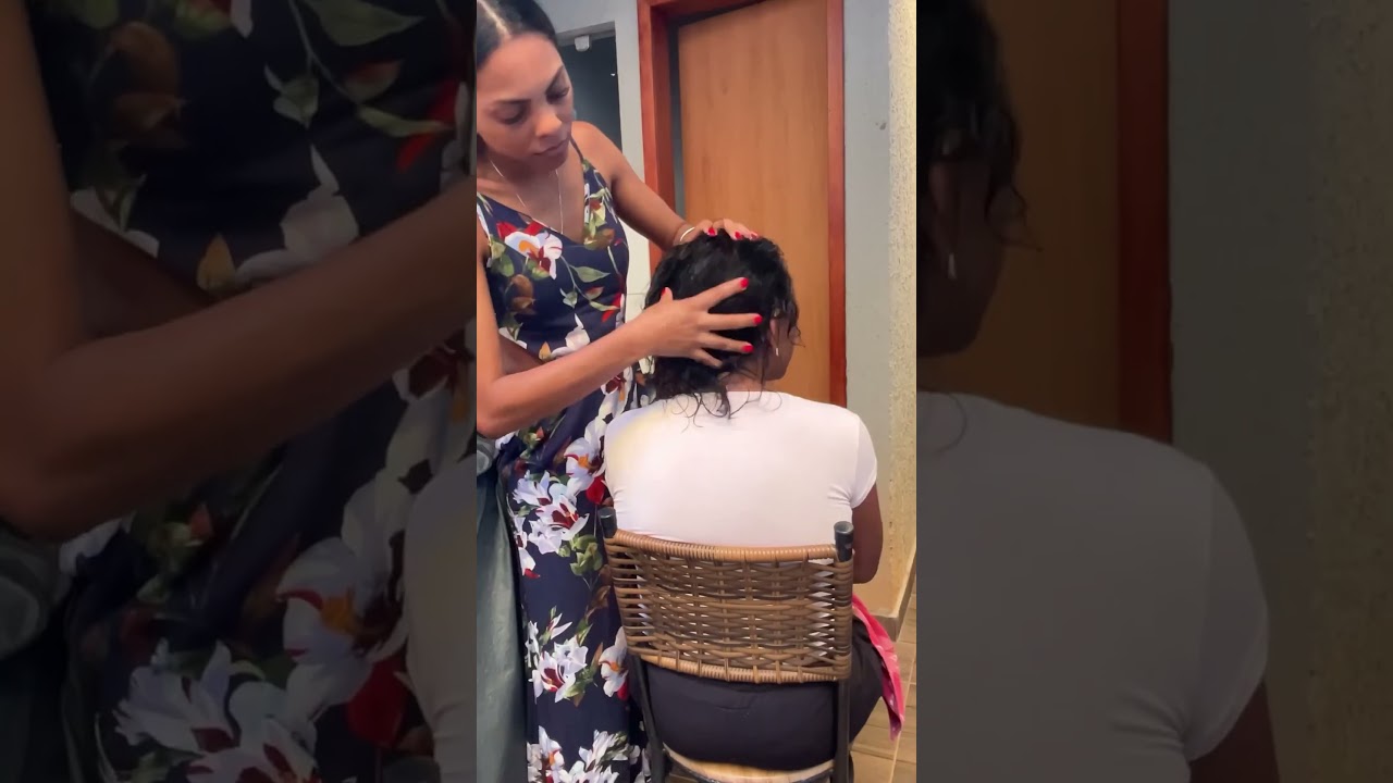CUIDANDO DO CABELO DA MINHA M&Atilde;E