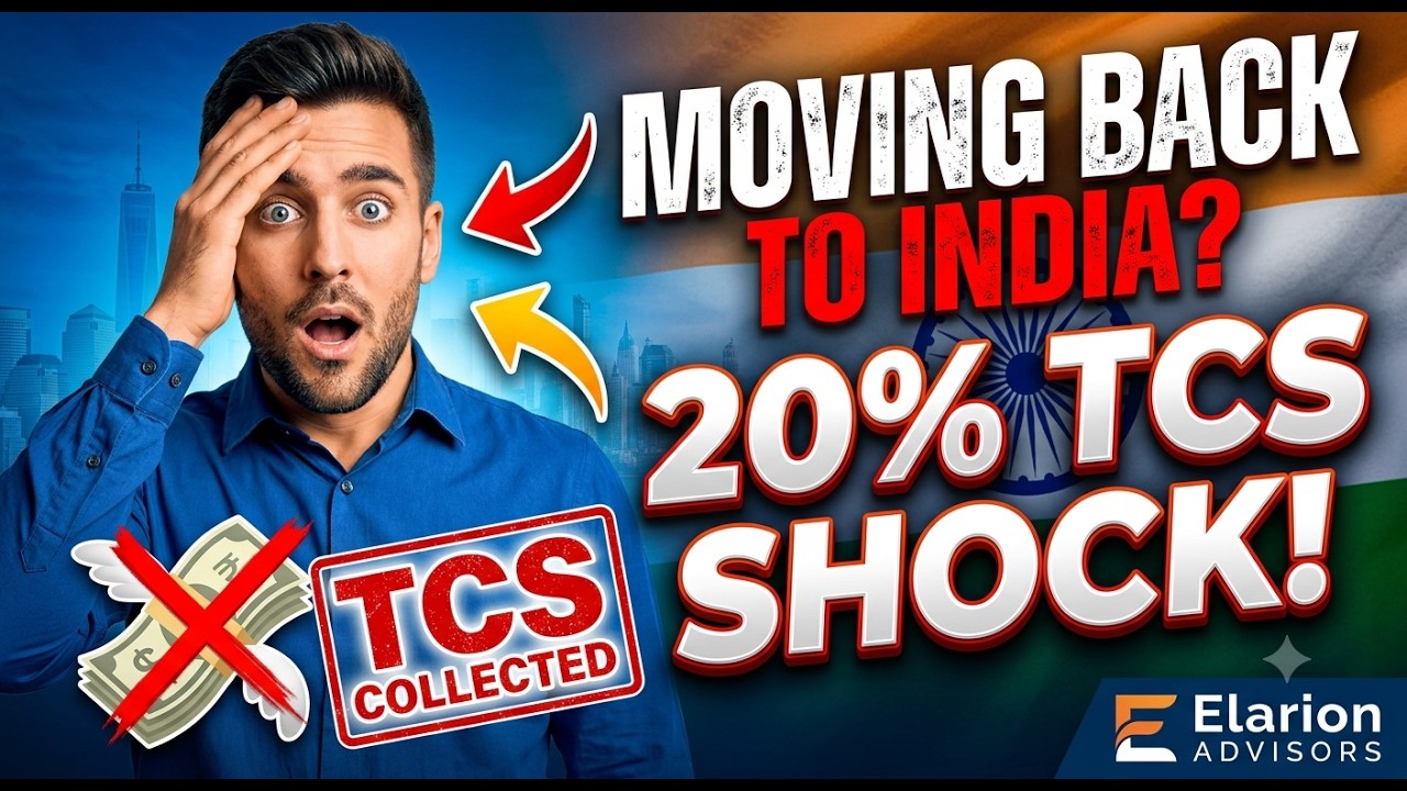 Moving Back to India? Prepare for the 20% TCS Shock on Your Money Transfers