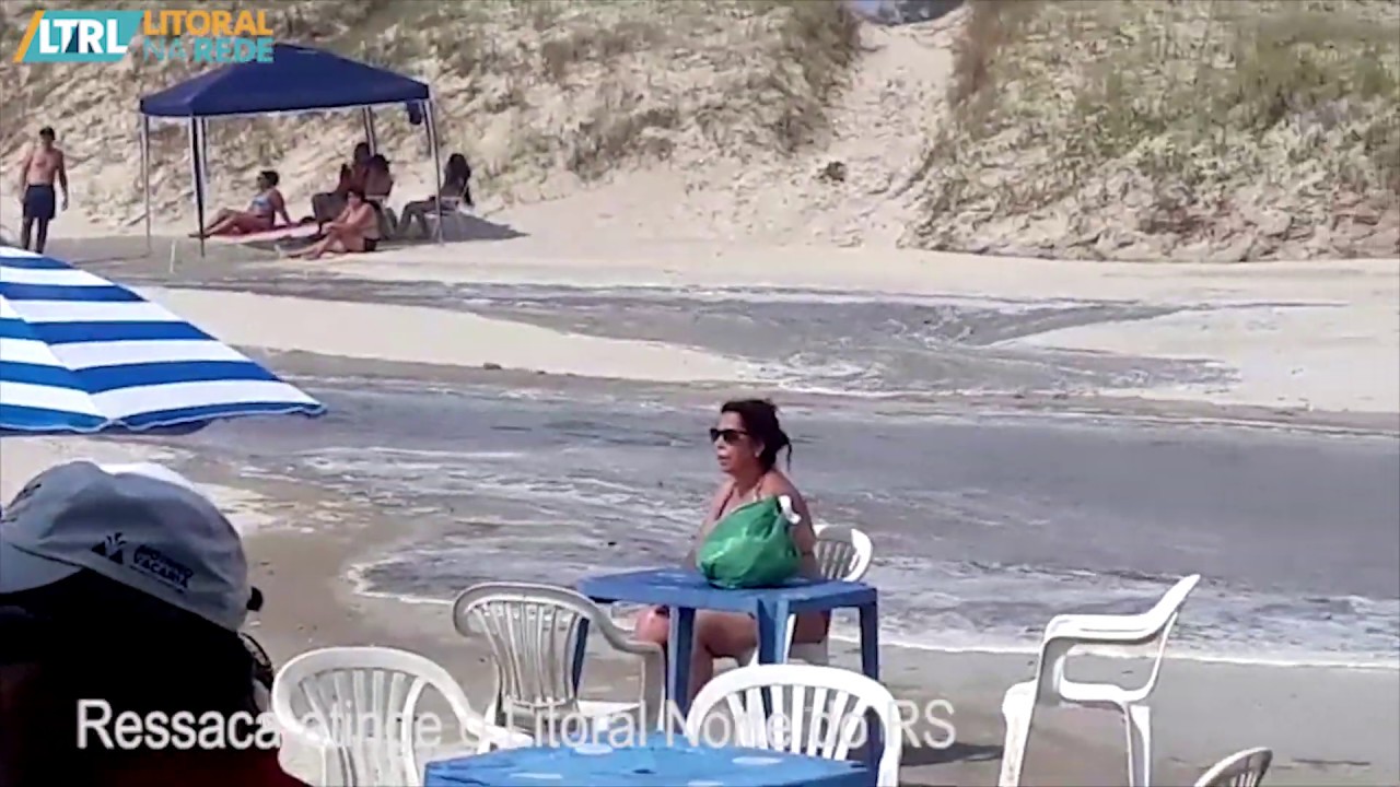 Ressaca atinge o Litoral Norte do RS