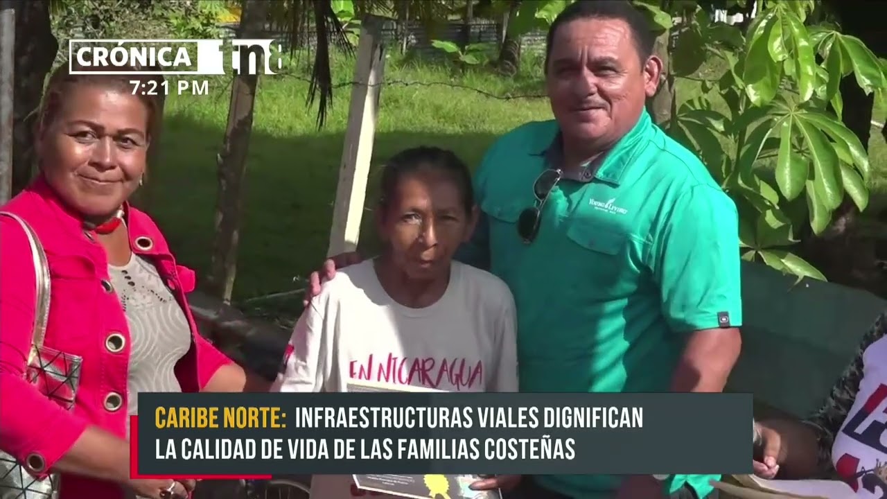 Caribe Norte: Inauguran puente que une a 3 barrios de Bilwi - Nicaragua