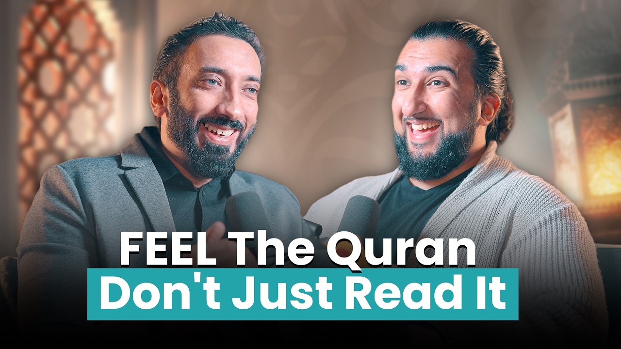 Nouman Ali Khan: Ramadan Tips, Shaytan’s Traps, and How to FEEL the Quran