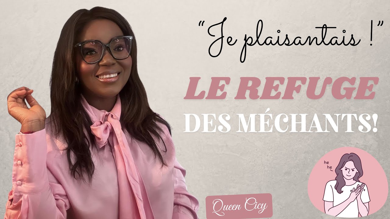 JE PLAISANTAIS: LE REFUGE DES PERSONNES MÉCHANTES! 