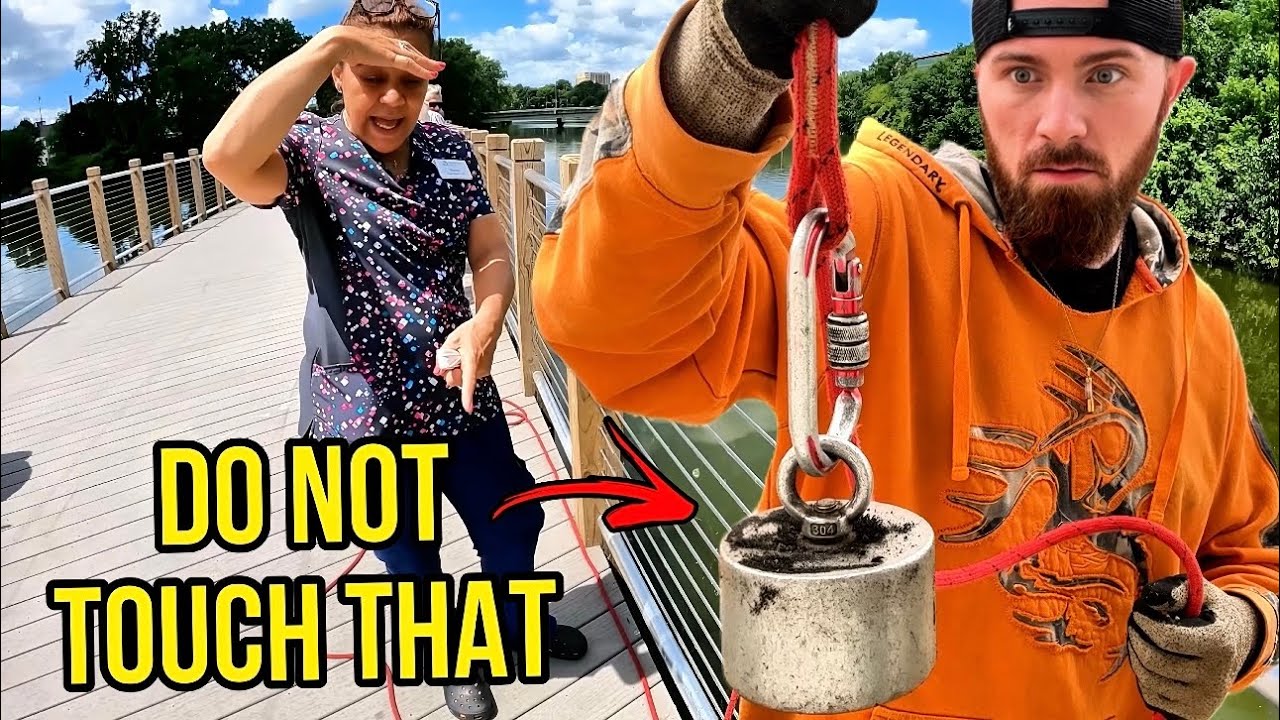 She SCREAMED When She Saw What I Pulled Magnet Fishing…