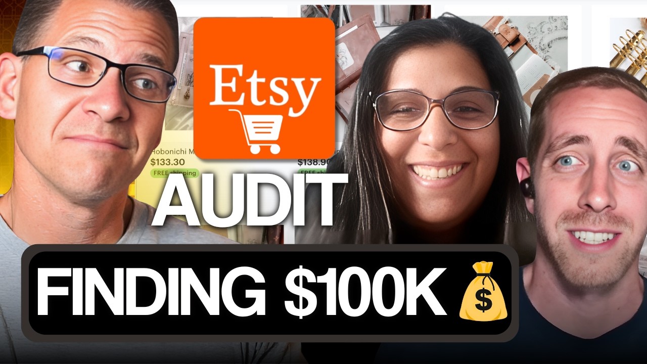 She's Sitting On A $100k SALES GOLD MINE - Etsy Shop Audit