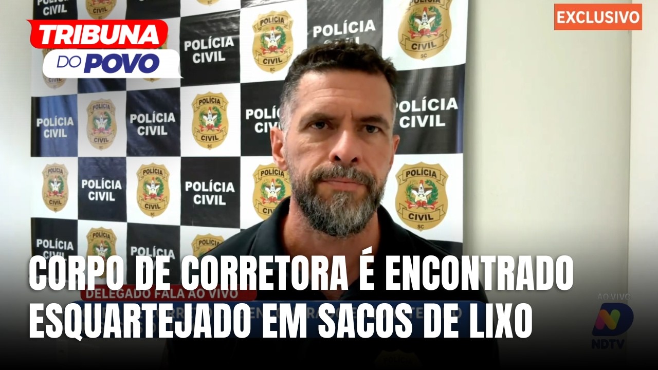 Delegado da Delegacia de Investigação Criminal Especializada fala sobre morte de corretora
