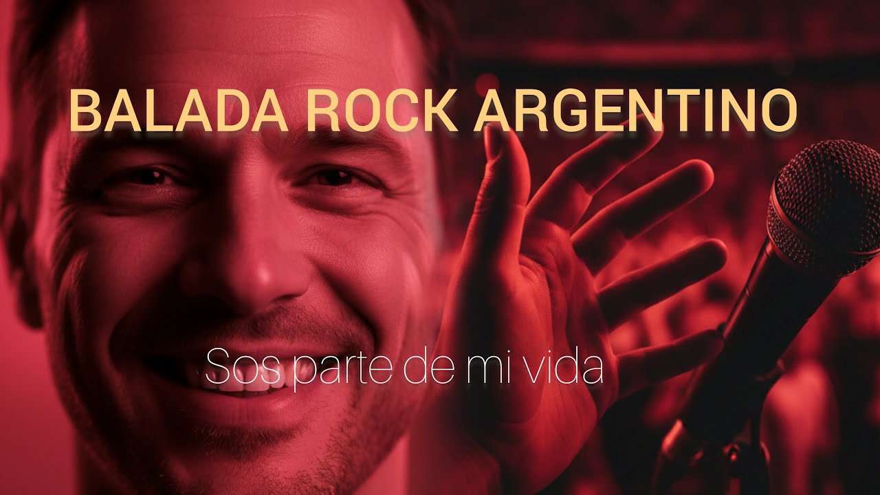 Sos parte de mi vida. BALADA/ ROCK ARGENTINO 