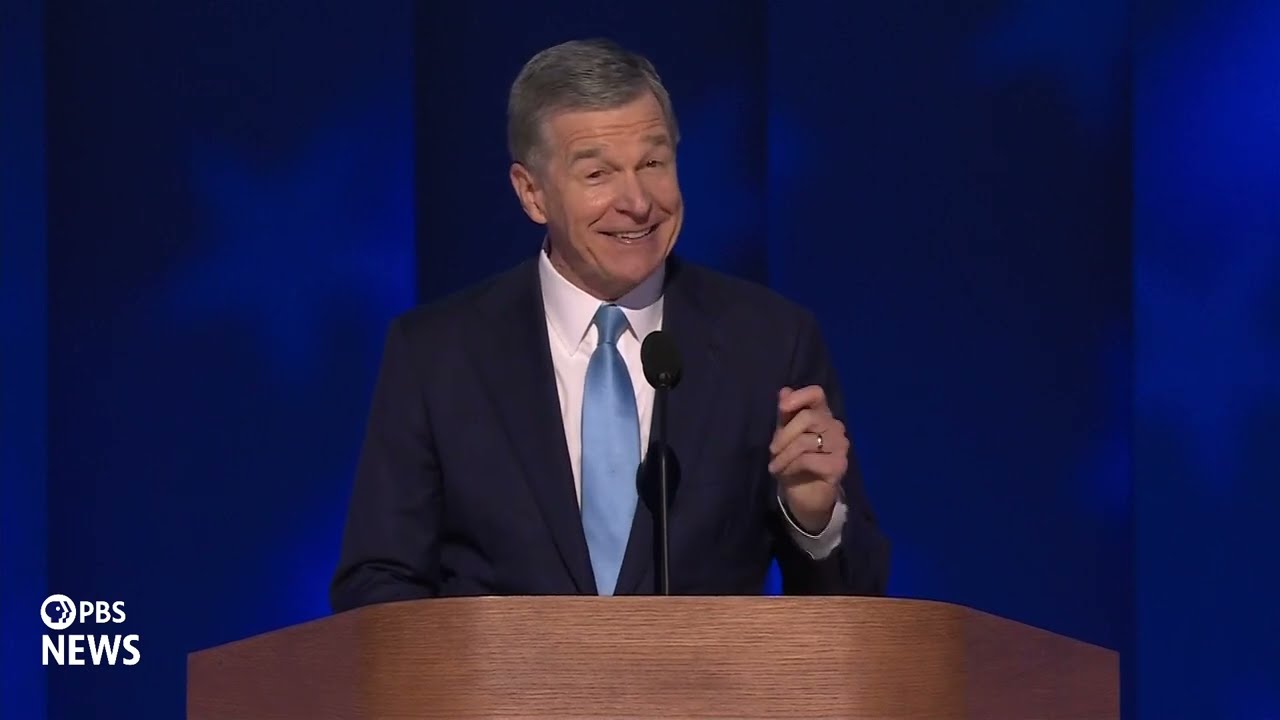 WATCH: Gov. Roy Cooper speaks at 2024 Democratic National Convention | 2024 DNC Night 4