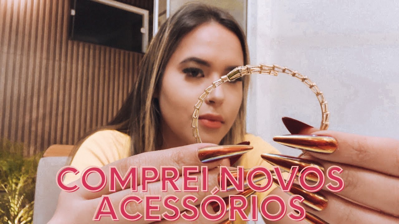 COMPREI ACESSÓRIOS NOVOS