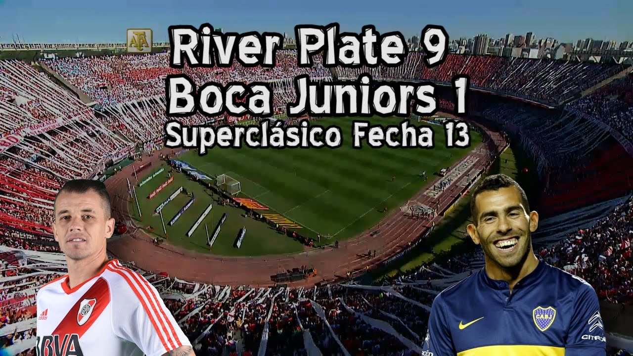 River 9 Boca 1 - Superclásico fecha 13 (Parodia)