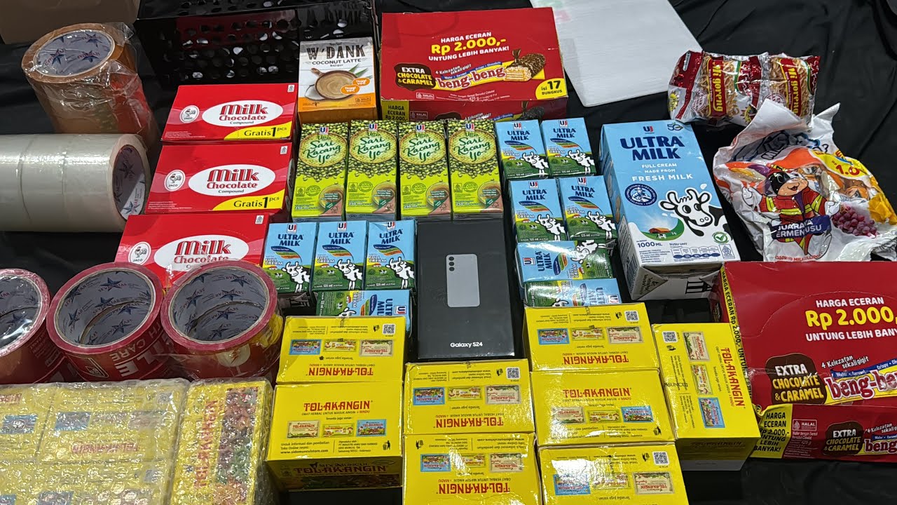 Unboxing Kulakan lagi sama belikan Hp buat bapak S24