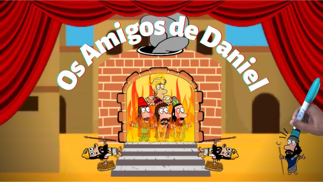 Os Amigos de Daniel | Na Fornalha de Fogo Ardente |  E a Estatua de Ouro